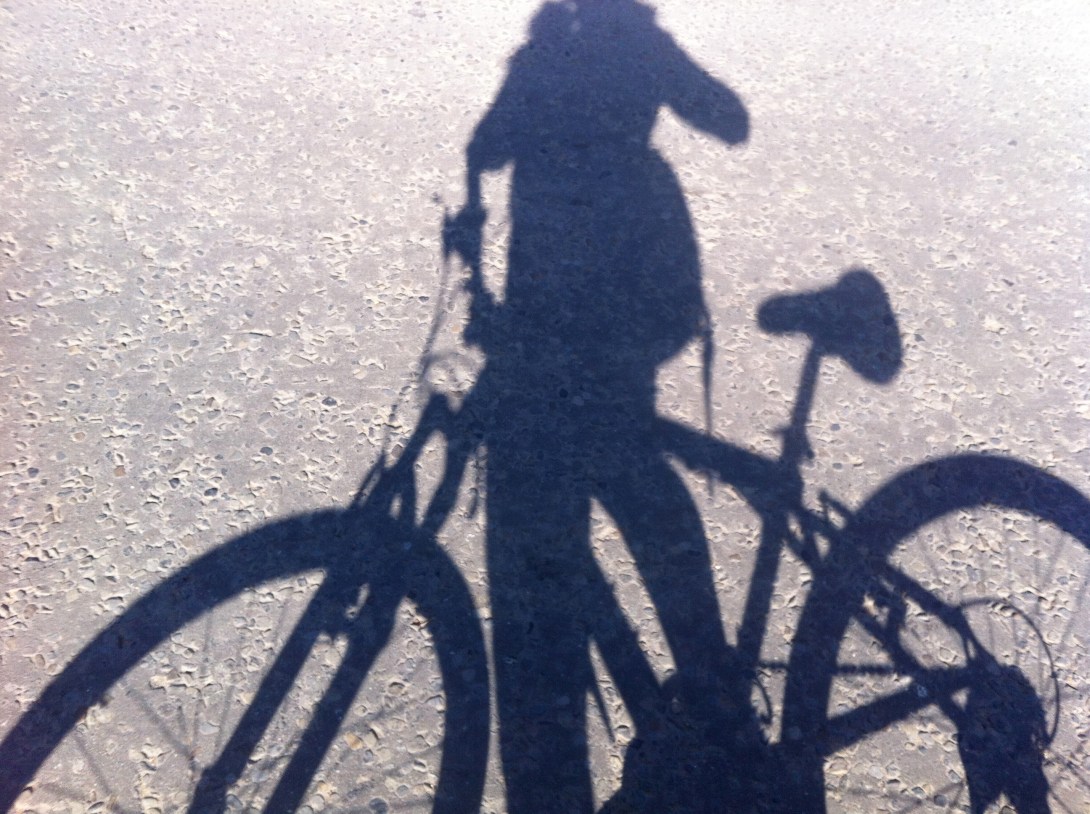 bike shadow